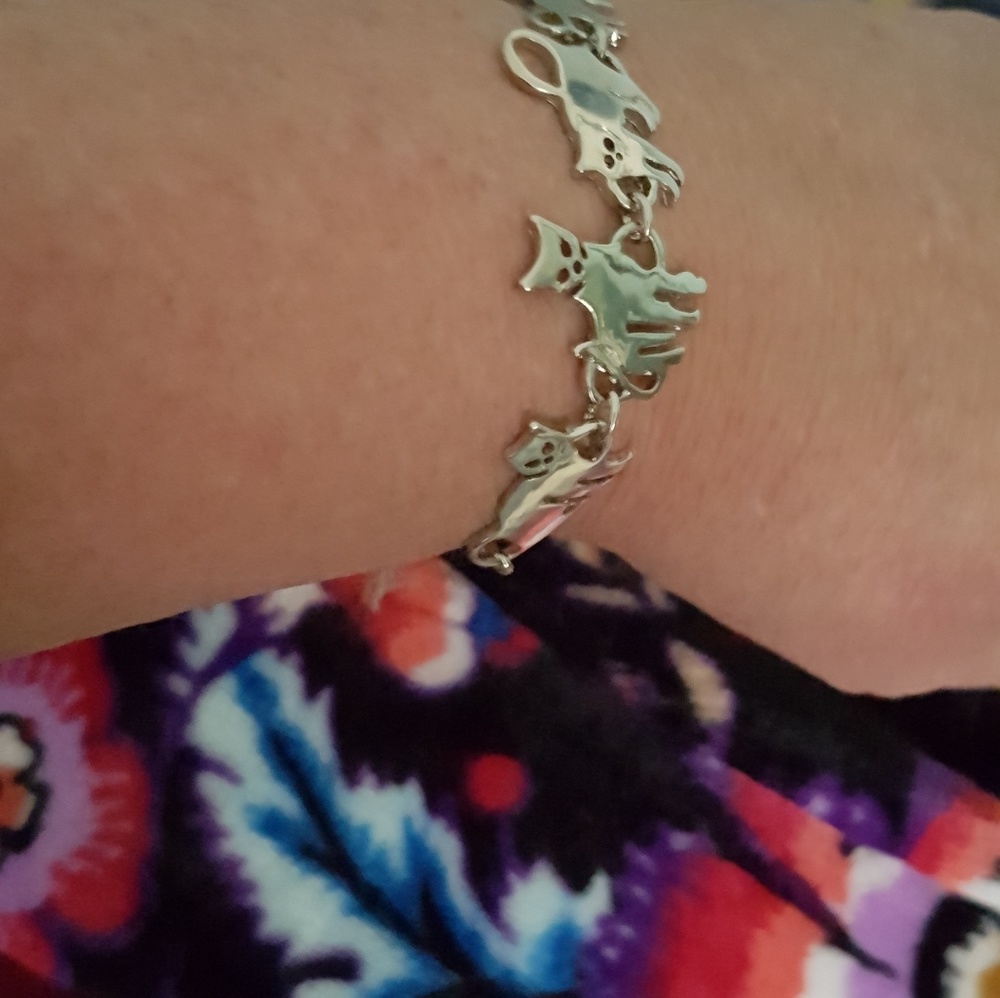 Silver cat bracelet NWT - Picture 7 of 8